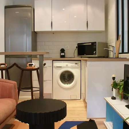 Apt With Private Terrace Mouzaia Buttes-chaumont *