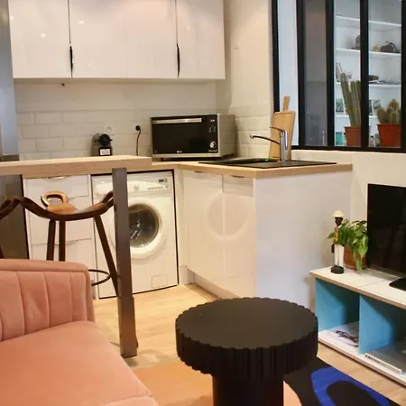 アパート Apt With Private Terrace Mouzaia Buttes-chaumont